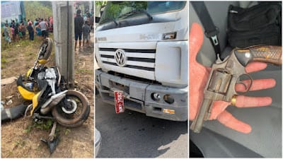 ACIDENTE EM CHAPADINHA: MOTOCICLISTA COLIDE COM CAMINHÃO E MORRE NO LOCAL: SAIBA MAIS